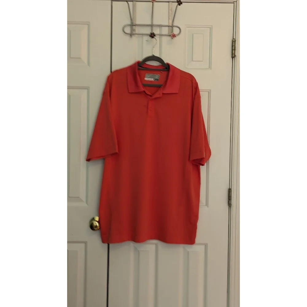 Men's Cutter & Buck Polo Shirt XXL Coral